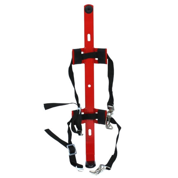 Wieszak z opaskami do gaśnicy 9 kg / 9l