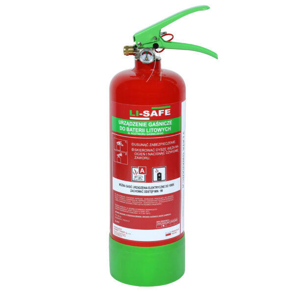 Urządzenie gaśnicze do baterii litowych Li-Safe 2l