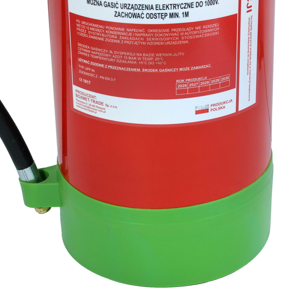 Urządzenie gaśnicze do instalacji fotowoltaicznych Li-Safe 9l - obrazek 5